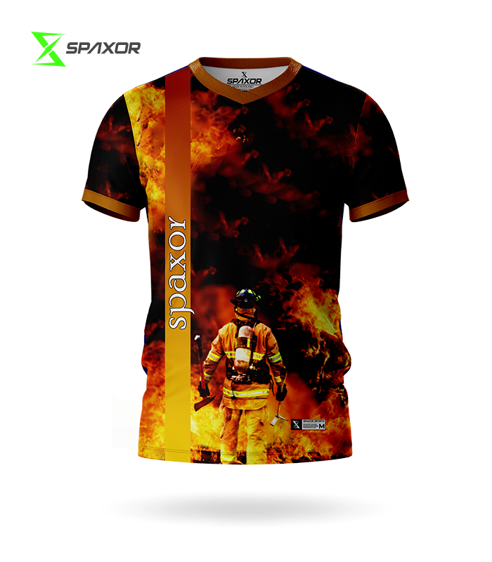 TECHNIC STRAŻ 006 Koszulka strażacka termoaktywna