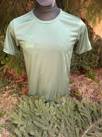 T-SHIRT CIEMNA ZIELEŃ THERMOACTIVE DARK GREEN